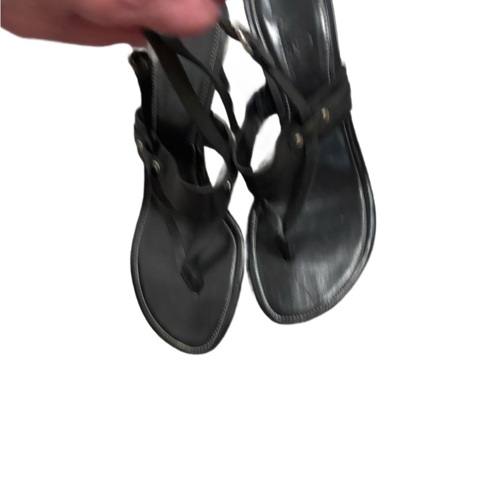 Cole Haan Black Minimalist Sandals Heels 2 “